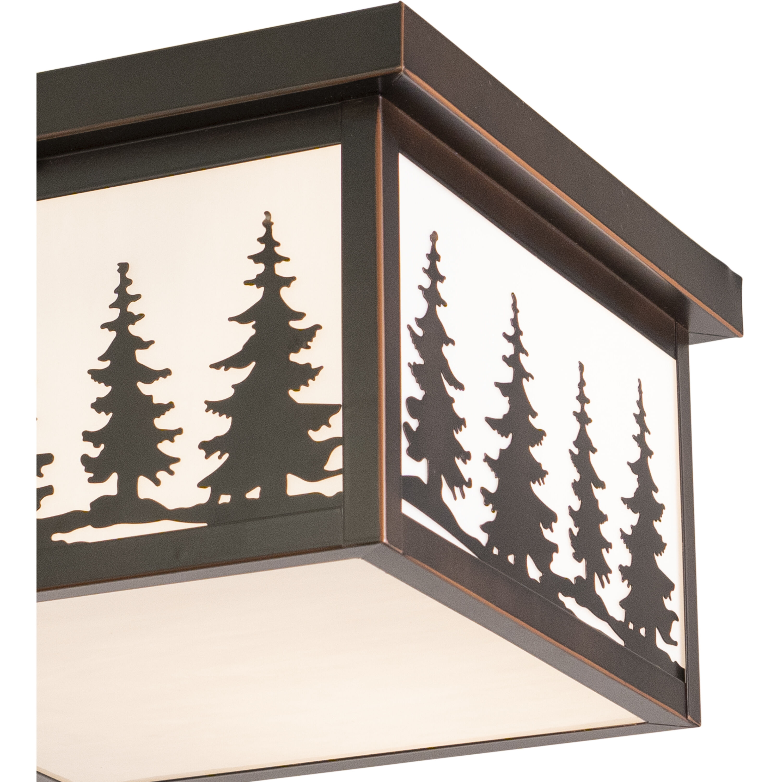 Yosemite LED 11.5 inch Burnished Bronze Outdoor Ceiling