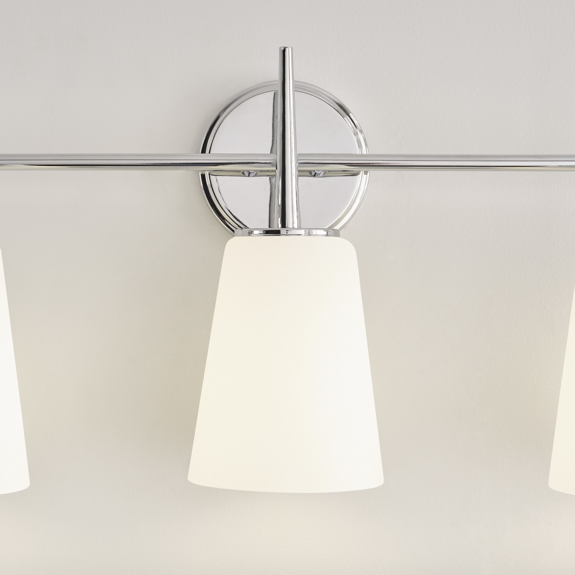 Driscoll 3 Light 24.5 inch Chrome Bath Vanity Wall Sconce Wall Light