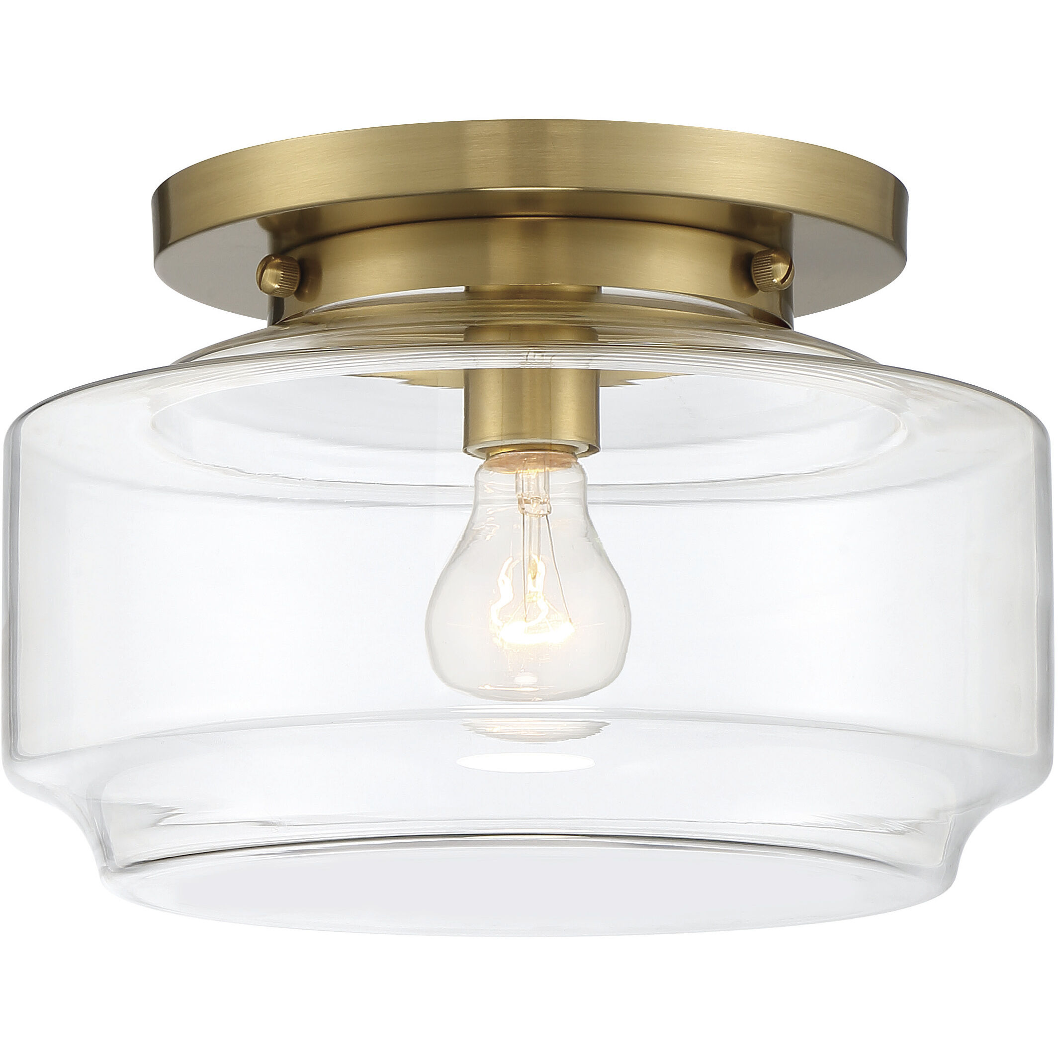 Peri 1 Light 12.00 inch Flush Mount
