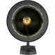 Boardwalk 1 Light 20 inch Black Outdoor Wall Lantern
