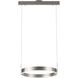 Prometheus 22 inch Brushed Aluminum Pendant Ceiling Light