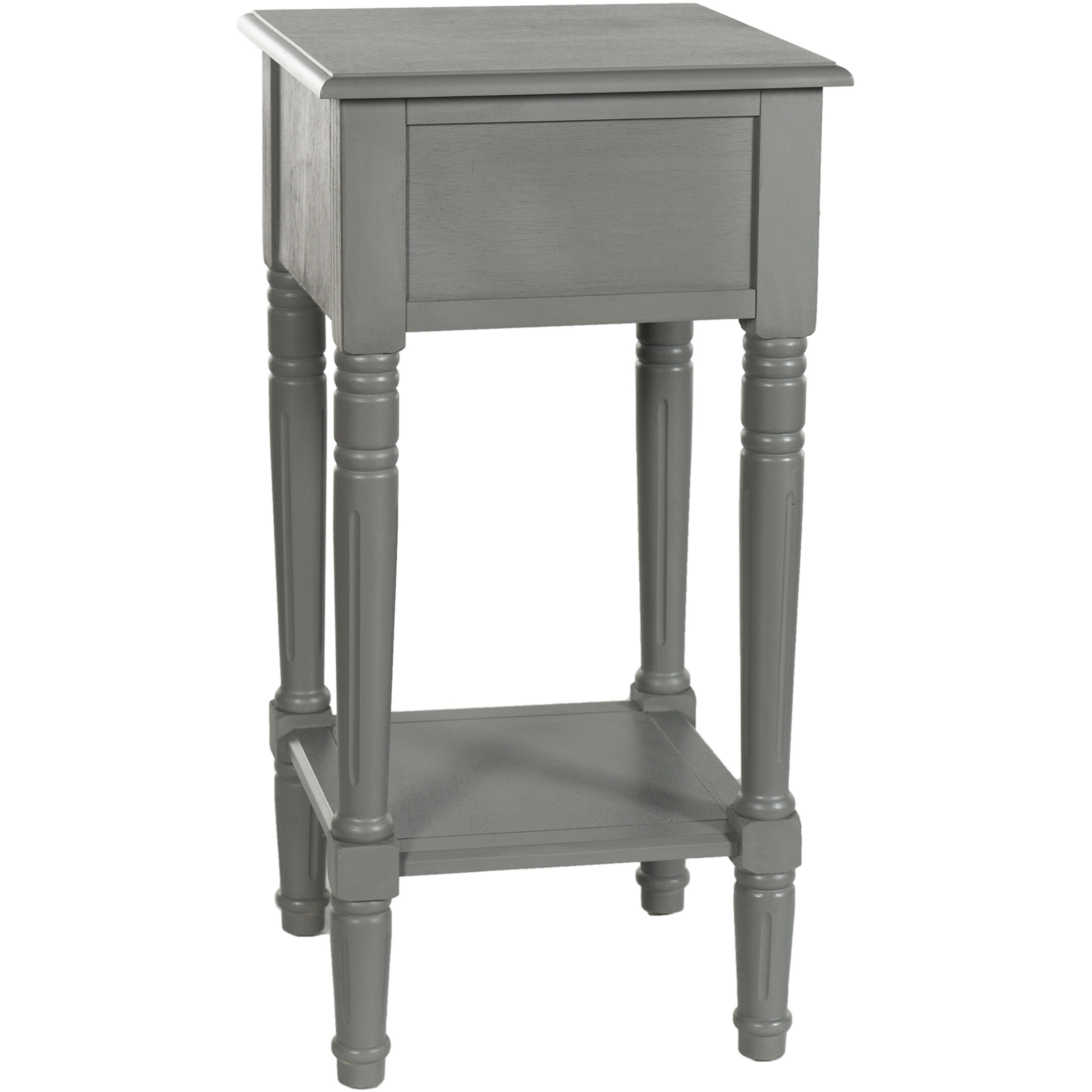 Hampton 28 X 14 inch Antique Gray End/Side Table