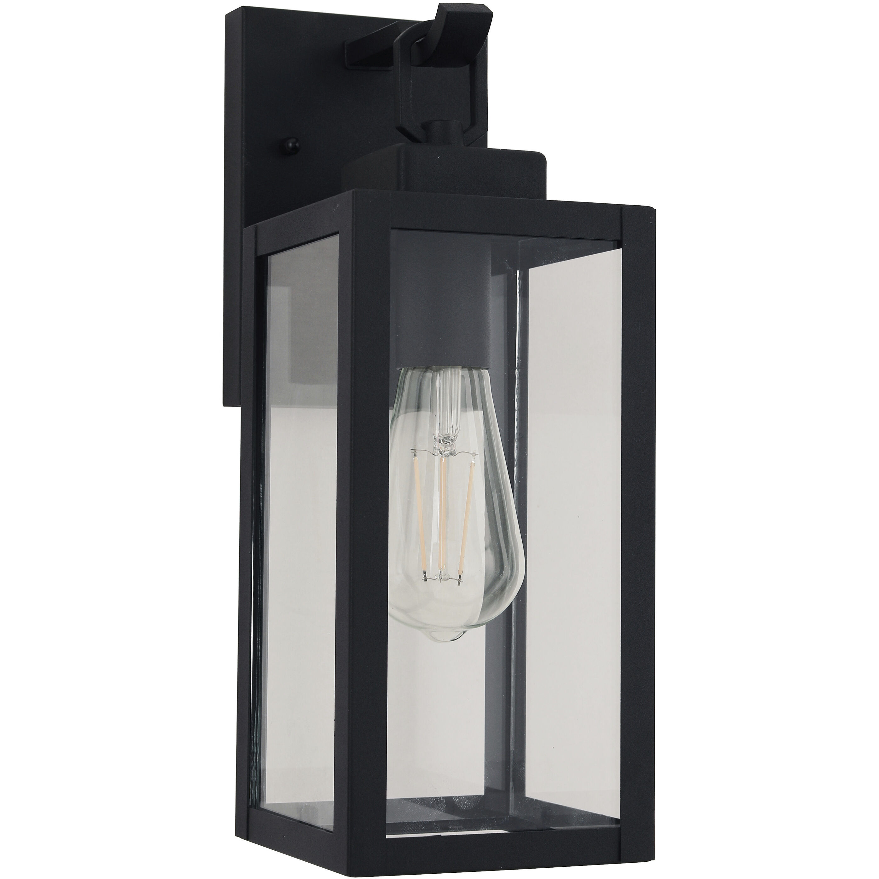 Marin 1 Light 5 inch Textured Black Outdoor Lantern