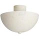 Malta 3 Light 18 inch Light Stonewash Semi Flush Mount Ceiling Light