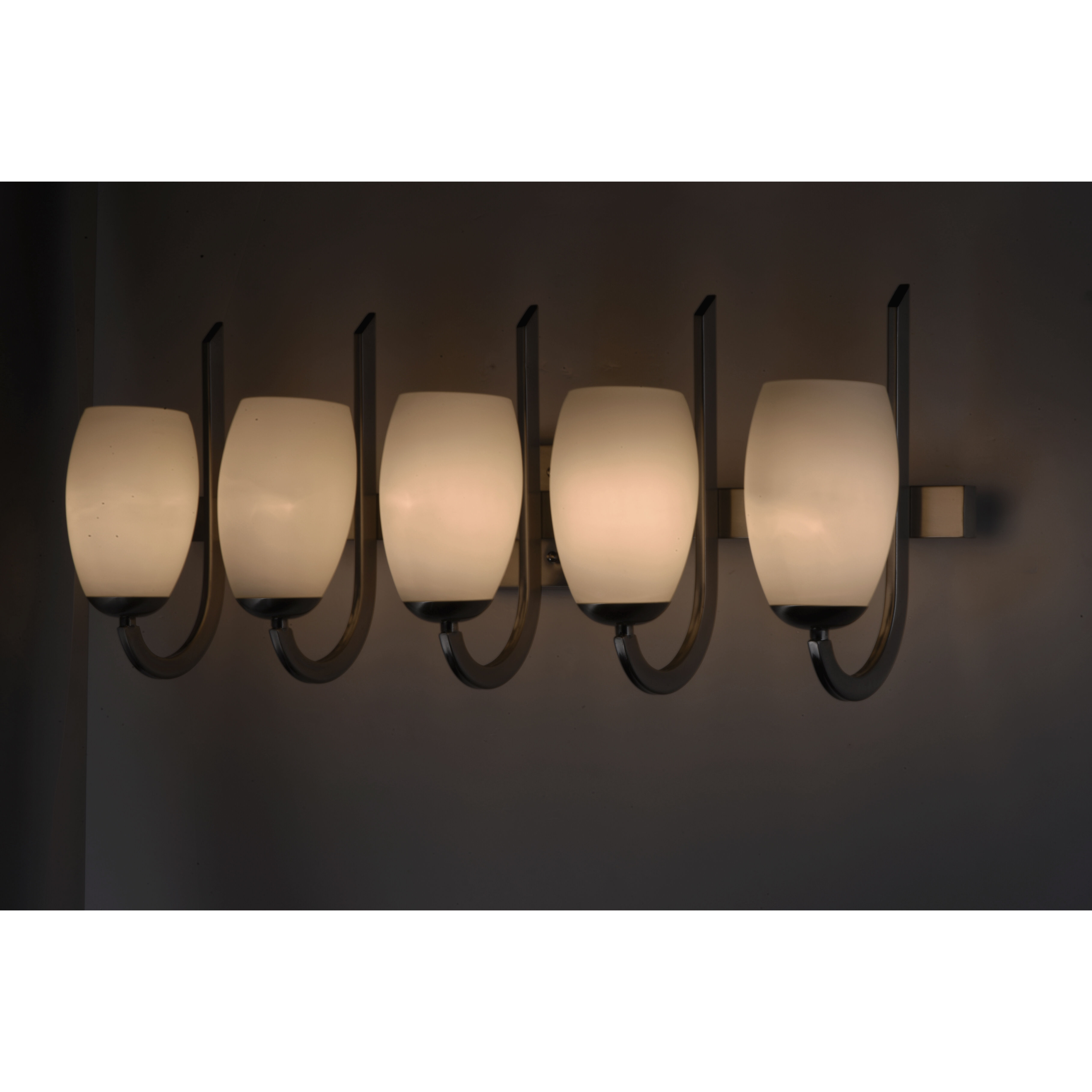 Taylor 5 Light 31.5 inch Satin Nickel Bath Vanity Wall Light