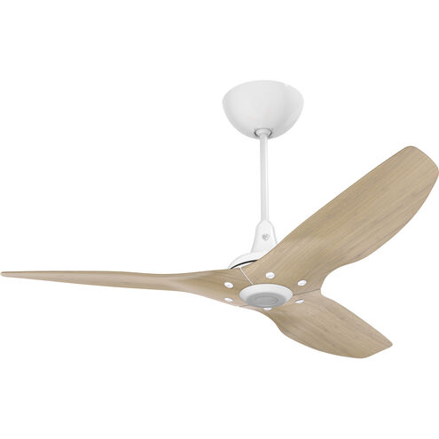 Haiku 52 inch White with Natural Bamboo Blades Ceiling Fan