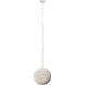 Theta 15.5 inch White Washed Pendant Light Ceiling Light