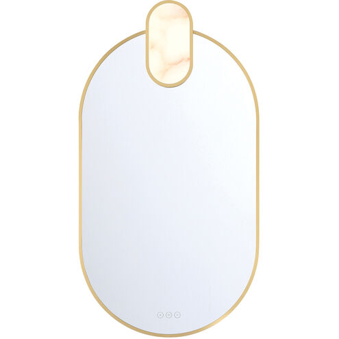 Mrissa 39 X 21 inch Gold Mirror