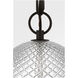 Alexa Hampton Lucinda 1 Light 8 inch Aged Iron Pendant Ceiling Light