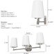 Nolita 3 Light 24.5 inch Brushed Nickel Vanity Light Wall Light
