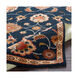 Caesar 48 inch Navy/Khaki/Rust/Tan/Dark Brown Rugs, Wool