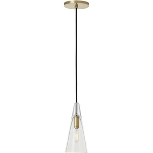 Sean Lavin Selina 1 Light 4.4 inch Natural Brass Line-Voltage Pendant Ceiling Light in No Lamp