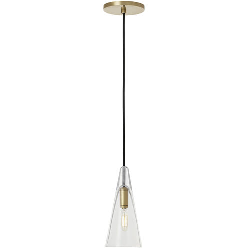 Sean Lavin Selina 1 Light 4.4 inch Natural Brass Line-Voltage Pendant Ceiling Light in No Lamp