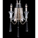 Barcelona 2 Light 12 inch Transcend Silver Wall Sconce Wall Light