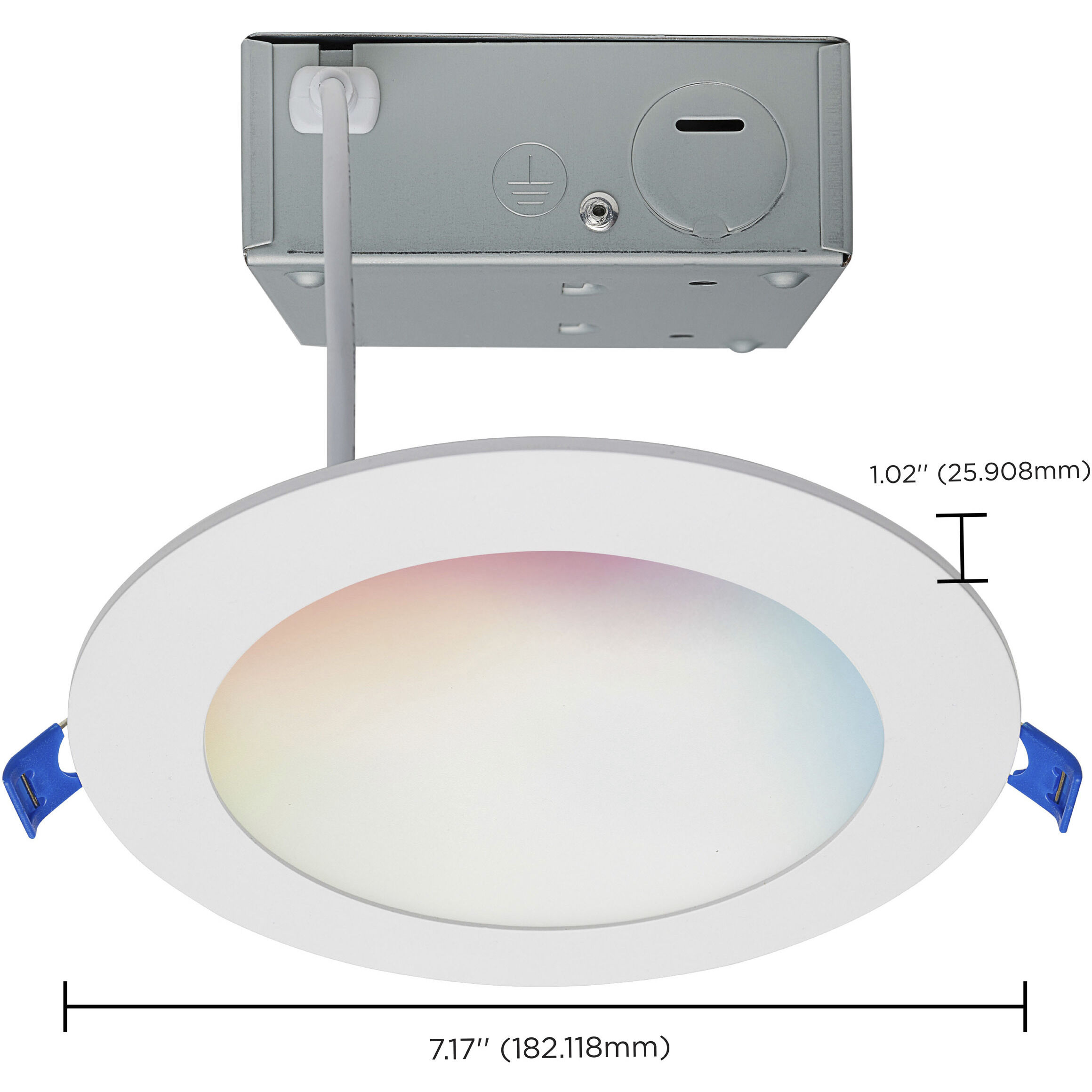 Starfish Integrated LED White Recessed