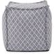 Grille 20 inch Royal Pouf, Square