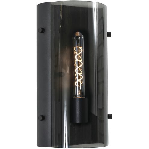 Dana 1 Light 7 inch Black Sconce Wall Light