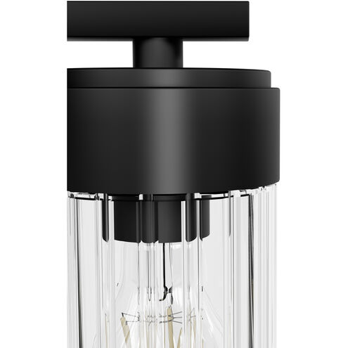 Gatz 3 Light 22.25 inch Matte Black Vanity Light Wall Light