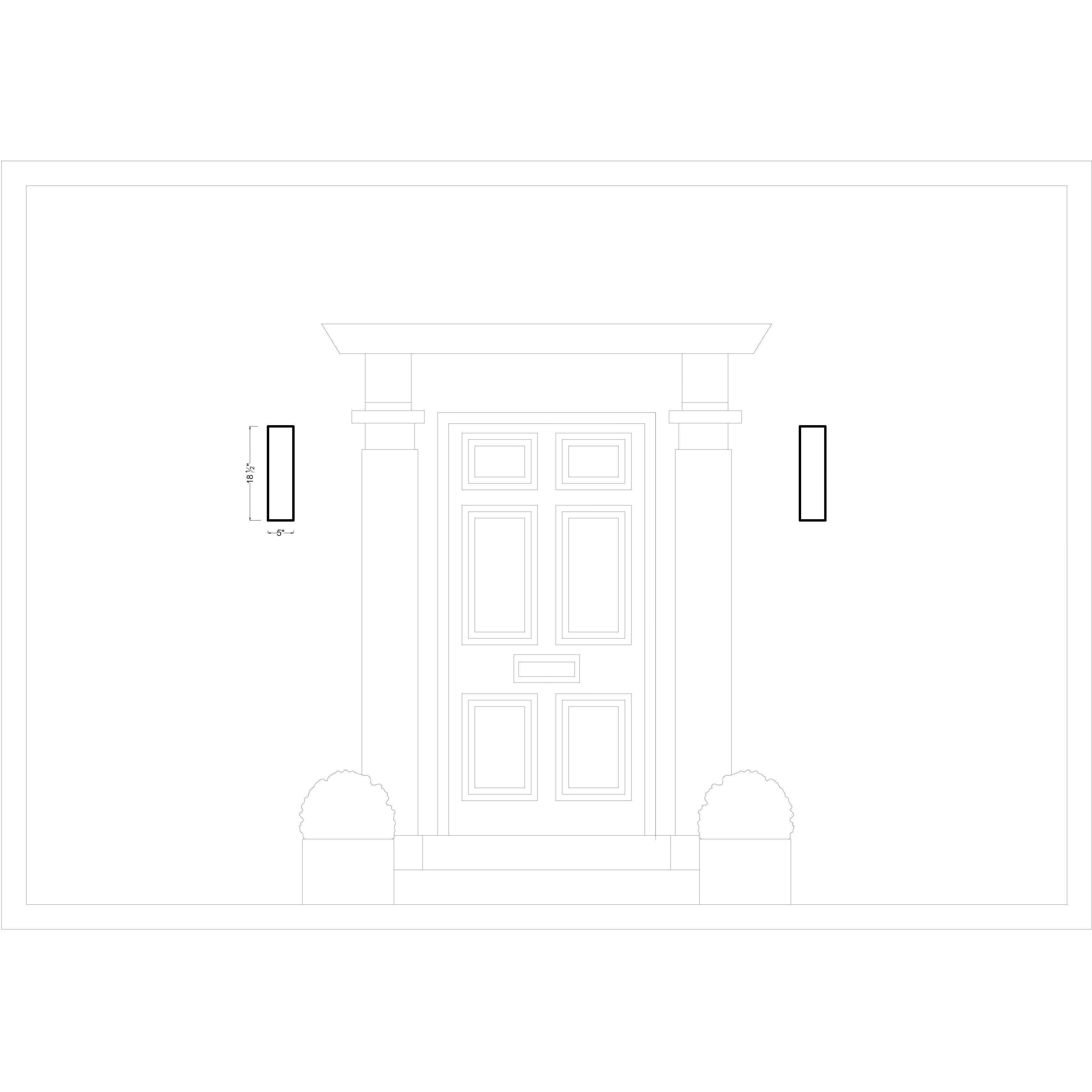 Sean Lavin Pohl 2 Light 18.5 inch Textured Black Outdoor Wall Lantern