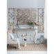 Chalet Distressed White Wall Décor