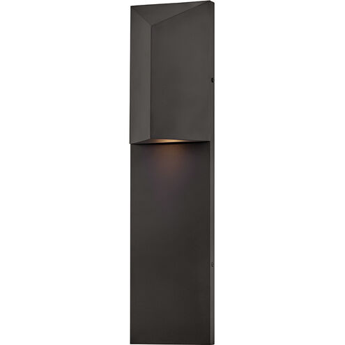 Treva 1 Light 22 inch Dark Oxidized Brass Outdoor Wall Mount Lantern