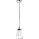 Auspice 1 Light 5.3 inch Chrome Pendant Ceiling Light