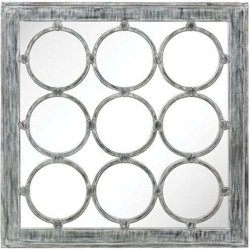 Maidstone 48.6 X 48.6 inch Antique Gray with Mirror Wall Mirror