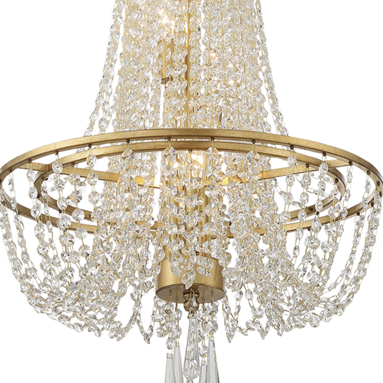 Arcadia 4 Light 18 inch Antique Gold Chandelier Ceiling Light