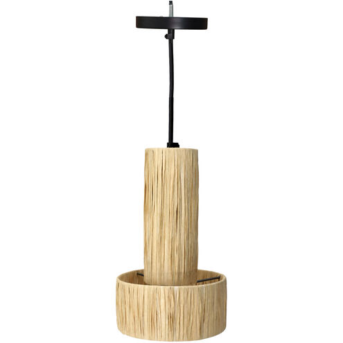 Shine 1 Light 6 inch Natural Pendant Lamp Ceiling Light