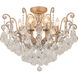 Canada 8 Light 26 inch Pewter Chandelier Ceiling Light, Pewter Frame