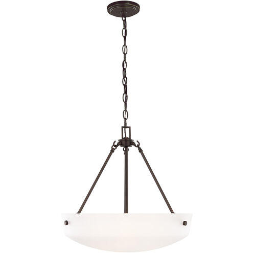 Kerrville 3 Light 19.25 inch Bronze Pendant Ceiling Light