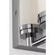 Coles LED 4.5 inch Chrome Vanity Light Wall Light