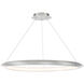 The Ring LED 36 inch Brushed Aluminum Chandelier Ceiling Light in 2700K, 36in.