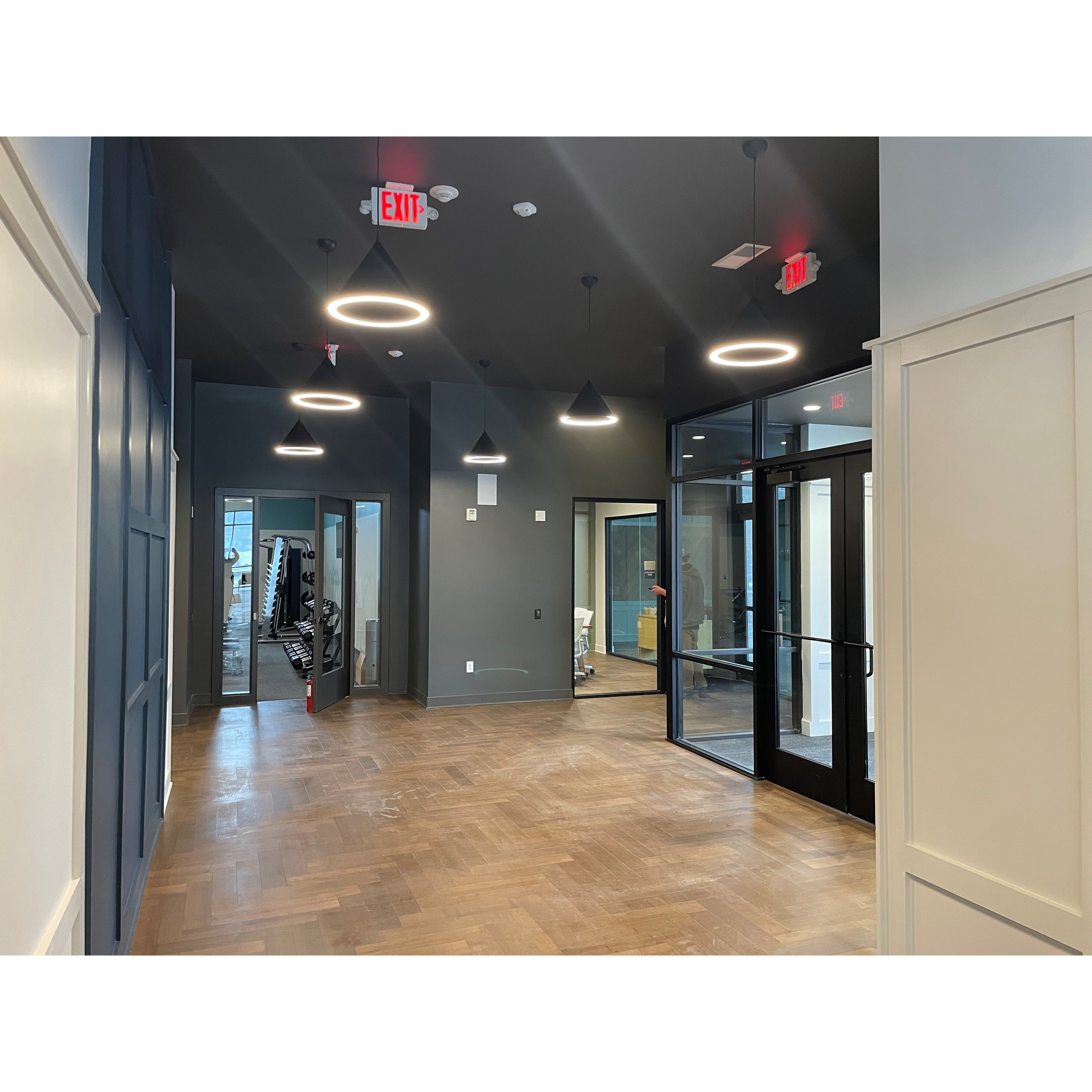 Abyss LED 12.5 inch Black Single Pendant Ceiling Light