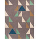Scion 132 X 96 inch Brown and Neutral Area Rug, Wool