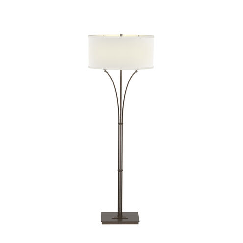 Formae 58 inch 100.00 watt Bronze Floor Lamp Portable Light in Natural Anna
