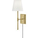 Beale 1 Light 7 inch Lacquered Brass Sconce Wall Light