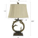 Signature 30 inch 150.00 watt Dark Brown Table Lamp Portable Light