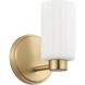 Bedminster 1 Light 5.75 inch Champagne Gold Vanity Light Wall Light