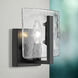 Aenon 1 Light 6.88 inch Matte Black Wall Sconce Wall Light