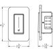 Smart Dimmer 120V White Dimmer, Indoor
