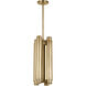 Avroko Capa LED 10 inch Hand Rubbed Antique Brass Pendant Ceiling Light