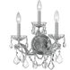Maria Theresa 3 Light 14 inch Polished Chrome Sconce Wall Light in Clear Spectra