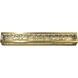 Avery 3 Light 30 inch Brushed Brass Bath Sconce Wall Light