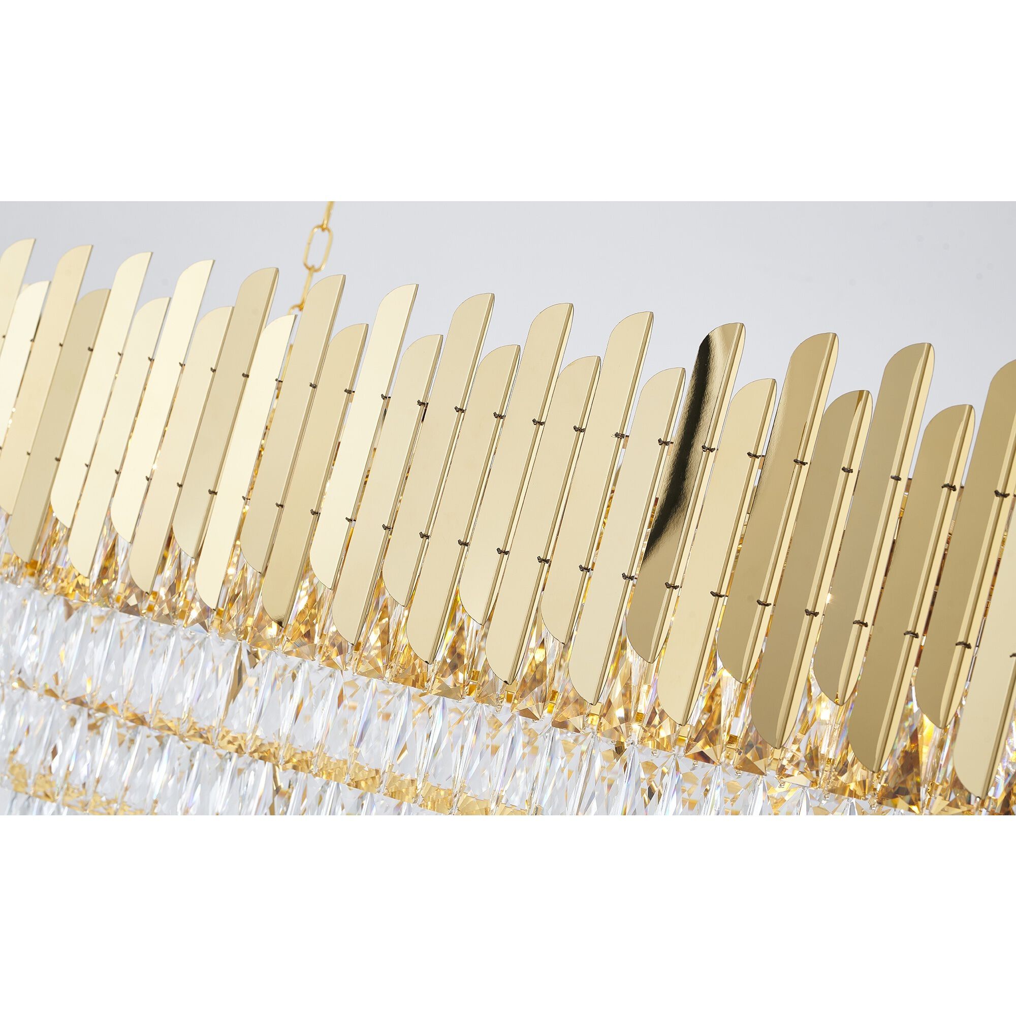 Canada LED 12.3 inch Gold Chandelier Ceiling Light