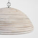 Suzanne Kasler Emerson LED 22.75 inch Polished Nickel Pendant Ceiling Light
