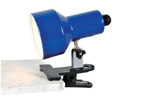 Clip-On II 7 inch 60.00 watt Black Desk Lamp Portable Light