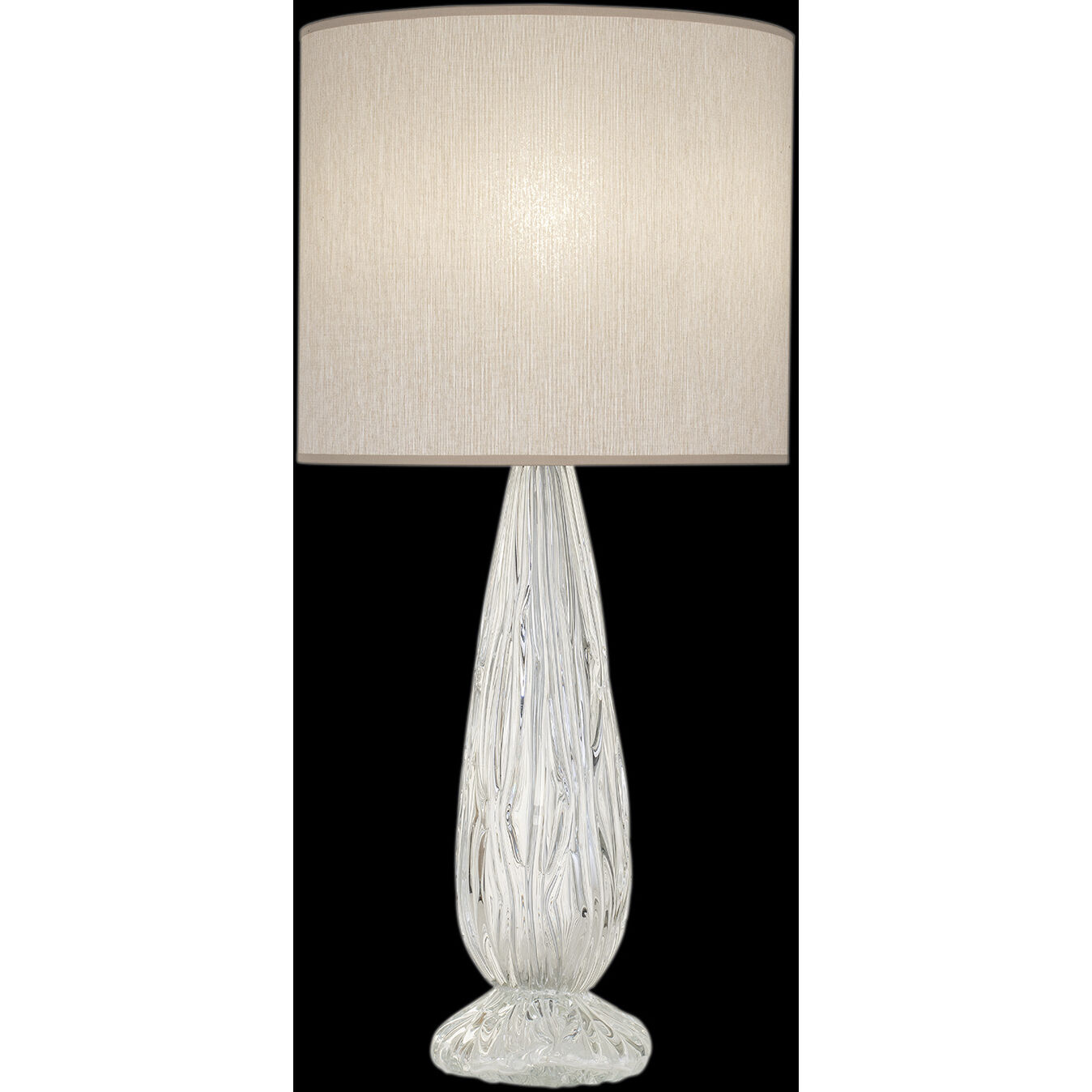 Las Olas 30.5 inch 100 watt Silver Table Lamp Portable Light