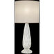 Las Olas 30.5 inch 100 watt Silver Table Lamp Portable Light