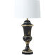 Imperial Village 34.75 inch Polished Brass Table Lamp Portable Light, TA Illuminations